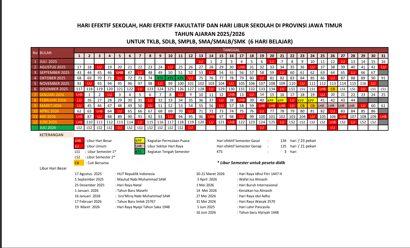 Kalender Akademik